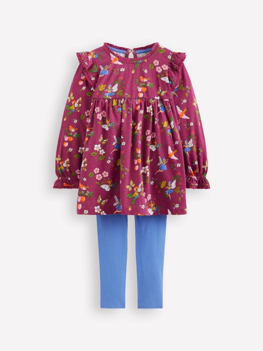 NWT Mini Boden Printed Tunic Set